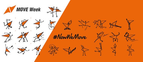 Move Week 2017: aicinām iesaistīties organizējot Eiropas NowWeMOVE veselības nedēļu Latvijā