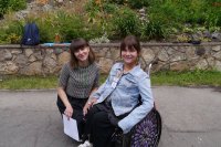 Meeting with children with special needs and their families in summer 2020