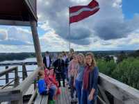 Families with special children and young people visit Aluksne 2021