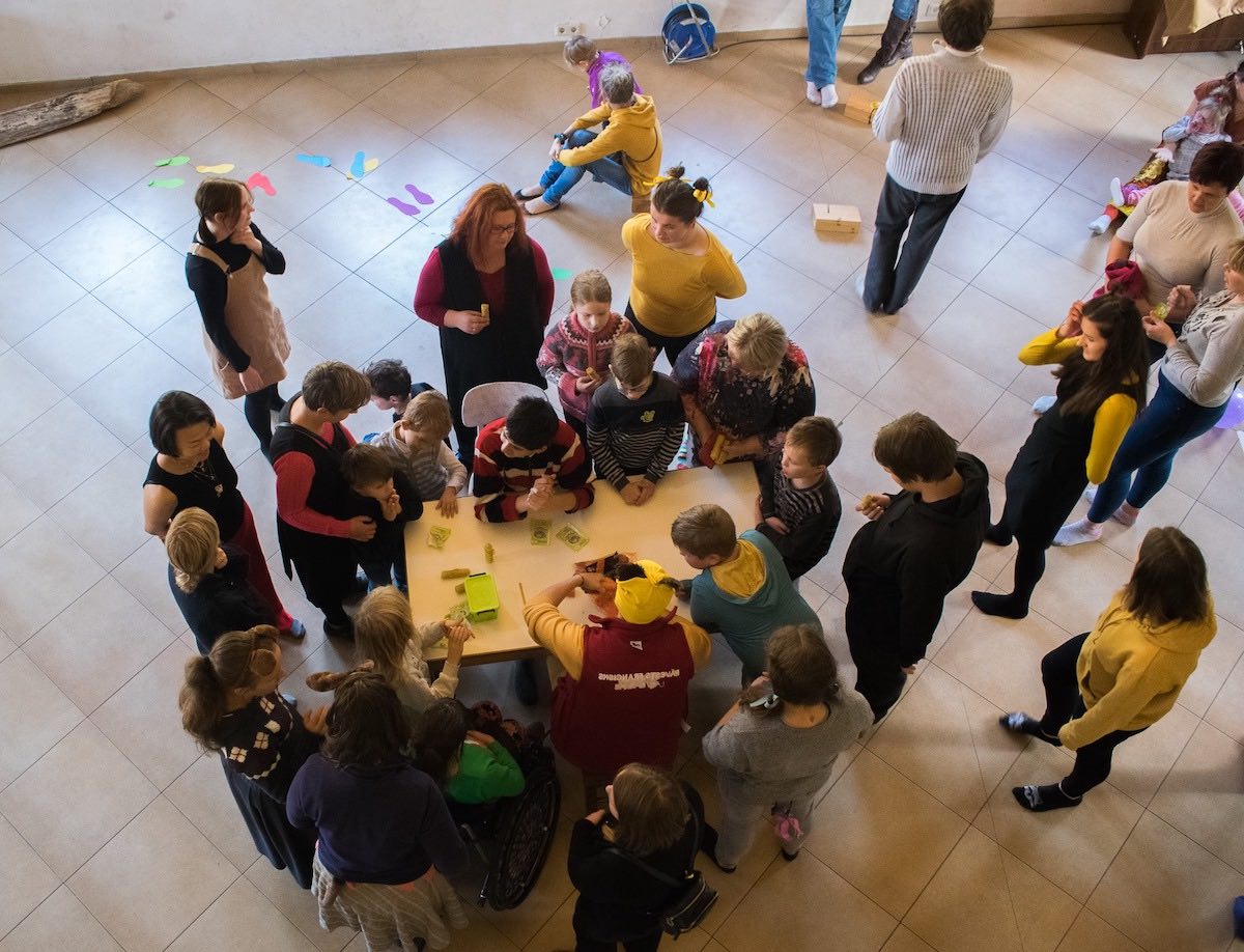 Tikšanās ar bērniem ar īpašām vajadzībām un viņu ģimenēm Oktobrī 2019