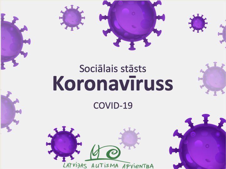 Sociālais stāsts Koronavīruss Covid-19