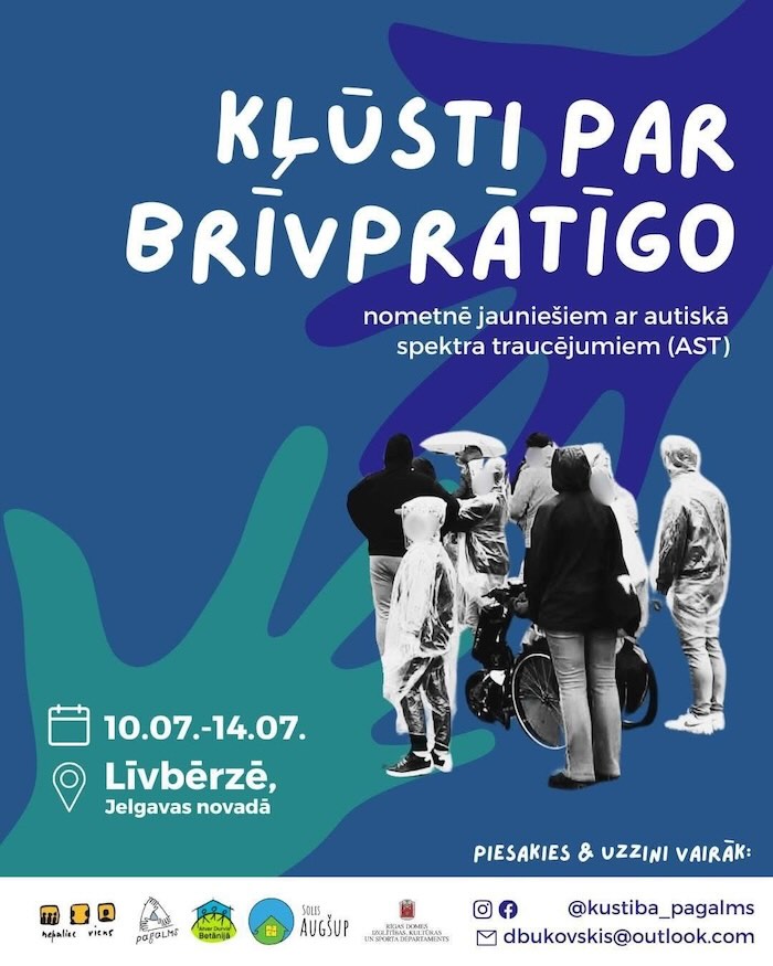 Aicināti brīvprātīgie nometnē jauniešiem ar AST (2025)