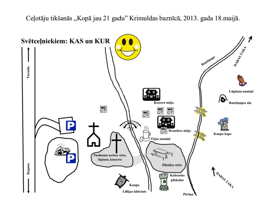 Ceļotāju tikšanās “Kopā jau 21 gadu” Bildes