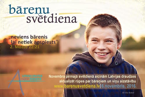 Bāreņu svētdiena 2016: Pievienojies, dāvā bērnam ģimeni! Bāreņu svētdiena 2016: Pievienojies, dāvā bērnam ģimeni!